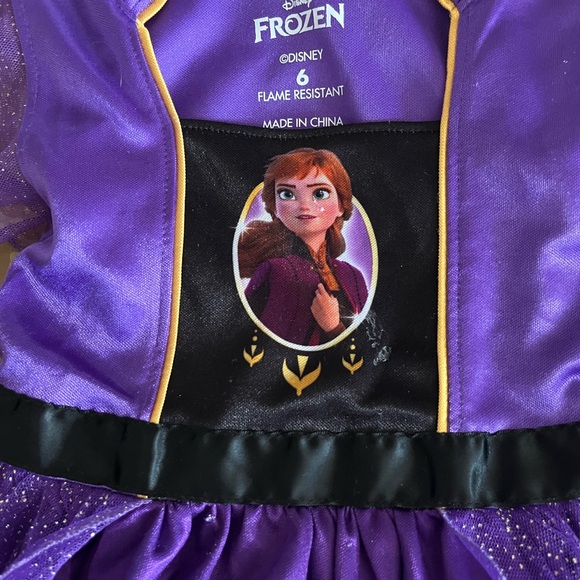 Bundle Girls Frozen Nightgowns Size 6 - Picture 2 of 5